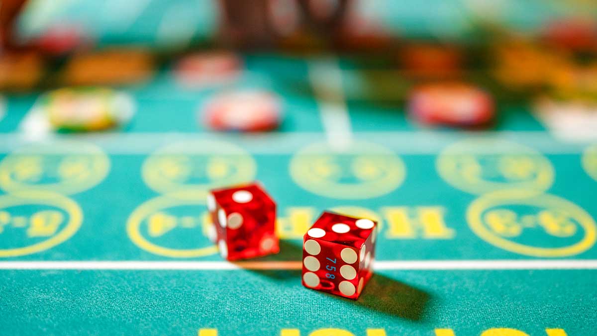 Craps table image